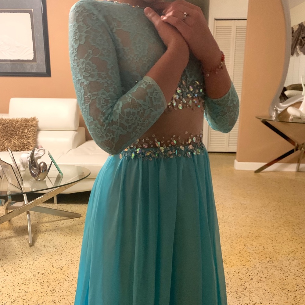 Beautiful blue gown